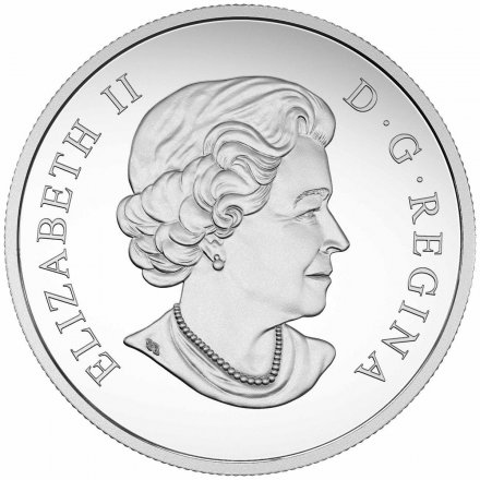 Канада 100 долларов 2016 год - Олень