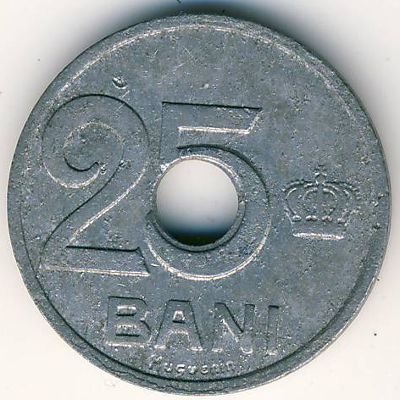 Румыния 25 бани 1921 год