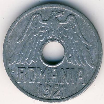 Румыния 25 бани 1921 год