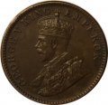 Британская Индия 1/4 анны 1929 год - Король Георг V