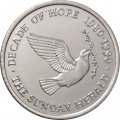 Медаль (жетон) Австралия. Десятилетие надежды. Decade of Hope 1980-1990. The Sunday Herald