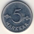 Финляндия 5 марок 1956 год