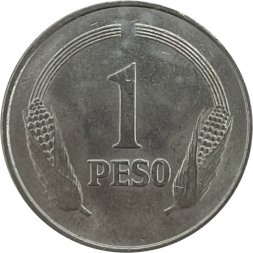 Колумбия 1 песо 1976 год