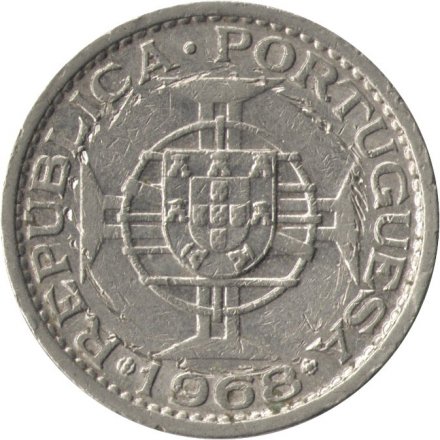 Макао 1 патака 1968 год