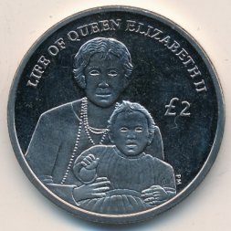 Южная Джорджия и Южные Сэндвичевы острова 2 фунта 2012 год
