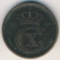 Дания 2 эре 1916 год