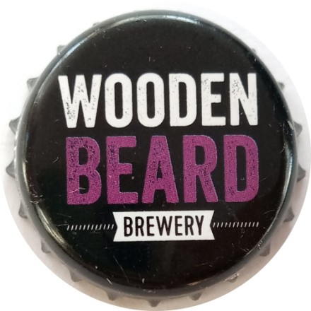 Пивная пробка Россия - Wooden Beard Brewery (черный, фиолетовый)