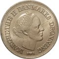 Дания 10 крон 1986 год - 18 лет со дня рождения Кронпринца Фредерика (медь-никель)