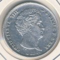 Дания 1 ригсбанкдалер 1847 год