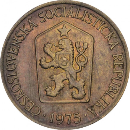 Чехословакия 1 крона 1975 год