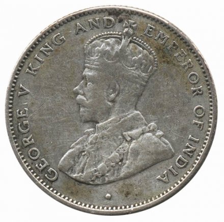 Цейлон 50 центов 1922 год