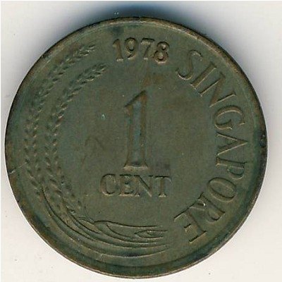 Сингапур 1 цент 1978 год