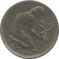 ФРГ 50 пфеннигов 1970 год (D)