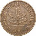 ФРГ 5 пфеннигов 1979 год - J
