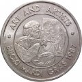 Настольная медаль Art and artists. Biloxi Mardi Gras 1987