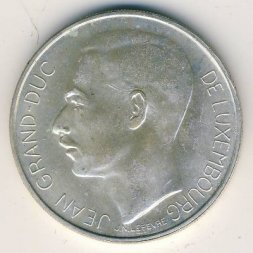 Люксембург 100 франков 1964 год