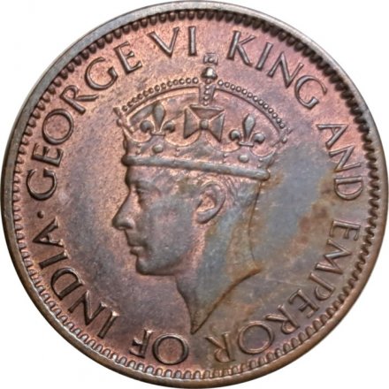 Цейлон 1 цент 1945 год