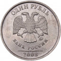 Россия 1 рубль 2008 год ММД