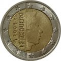 Люксембург 2 евро 2003 год