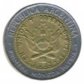 Аргентина 1 песо 1996 год