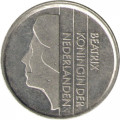 Нидерланды 25 центов 1987 год