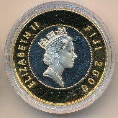 Фиджи 10 долларов 2000 год