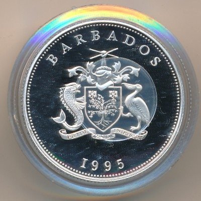 Барбадос 1 доллар 1995 год