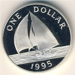 Бермудские острова 1 доллар 1995 год