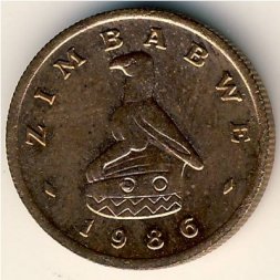 Зимбабве 1 цент 1986 год