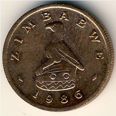 Зимбабве 1 цент 1986 год