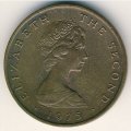Остров Мэн 1 новый пенни 1975 год - Кельтский крест