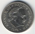 Монако 5 франков 1974 год