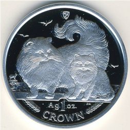 Остров Мэн 1 крона 2009 год