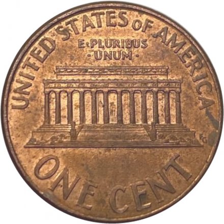 США 1 цент 2002 год - Авраам Линкольн (D)