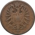 Германия 2 пфеннига 1874 год (E)