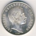 Баден 1 гульден 1863 год