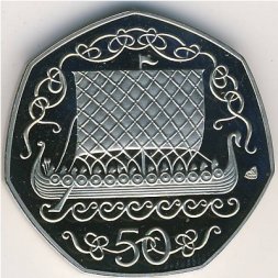 Остров Мэн 50 пенсов 1982 год