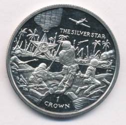 Остров Мэн 1 крона 2005 год
