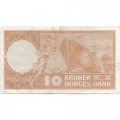 Норвегия 10 крон 1972 год - VF