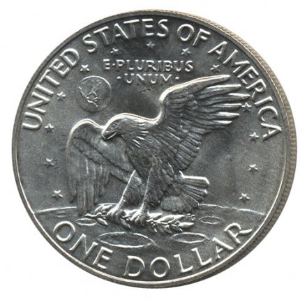 США 1 доллар 1974 год - Эйзенхауэр (S, UNC)