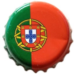 Пивная пробка Германия - Gaffel Kolsch  EM 2008 (флаг Португалии)