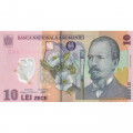 Румыния 10 леев 2008 (2010) год - Николае Григореску UNC