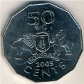 Свазиленд 50 центов 2005 год