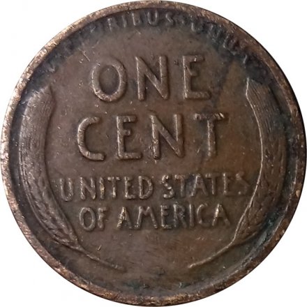 США 1 цент 1911 год - Авраам Линкольн (без отметки МД)