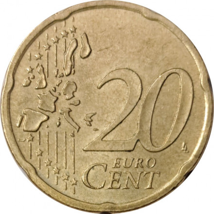 Германия 20 евроцентов 2006 год (A)