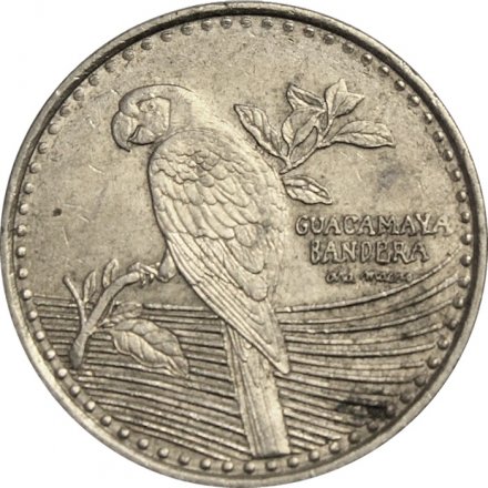 Колумбия 200 песо 2012 год - Попугай