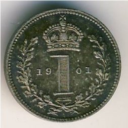 Великобритания 1 пенни 1901 год