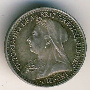 Великобритания 1 пенни 1901 год