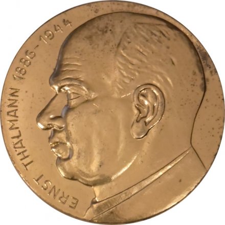 Настольная медаль Эрнст Тельман. 1886-1944. Ernst Thalmann
