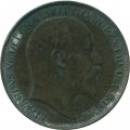 Великобритания 1 фартинг 1903 год